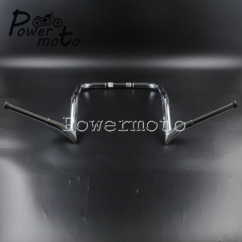 16 &quotRise Chrome Ape вешалка летучая мышь обтекатель 1 1/4&quot руль для 192 up Harley Touring Dressers Baggers