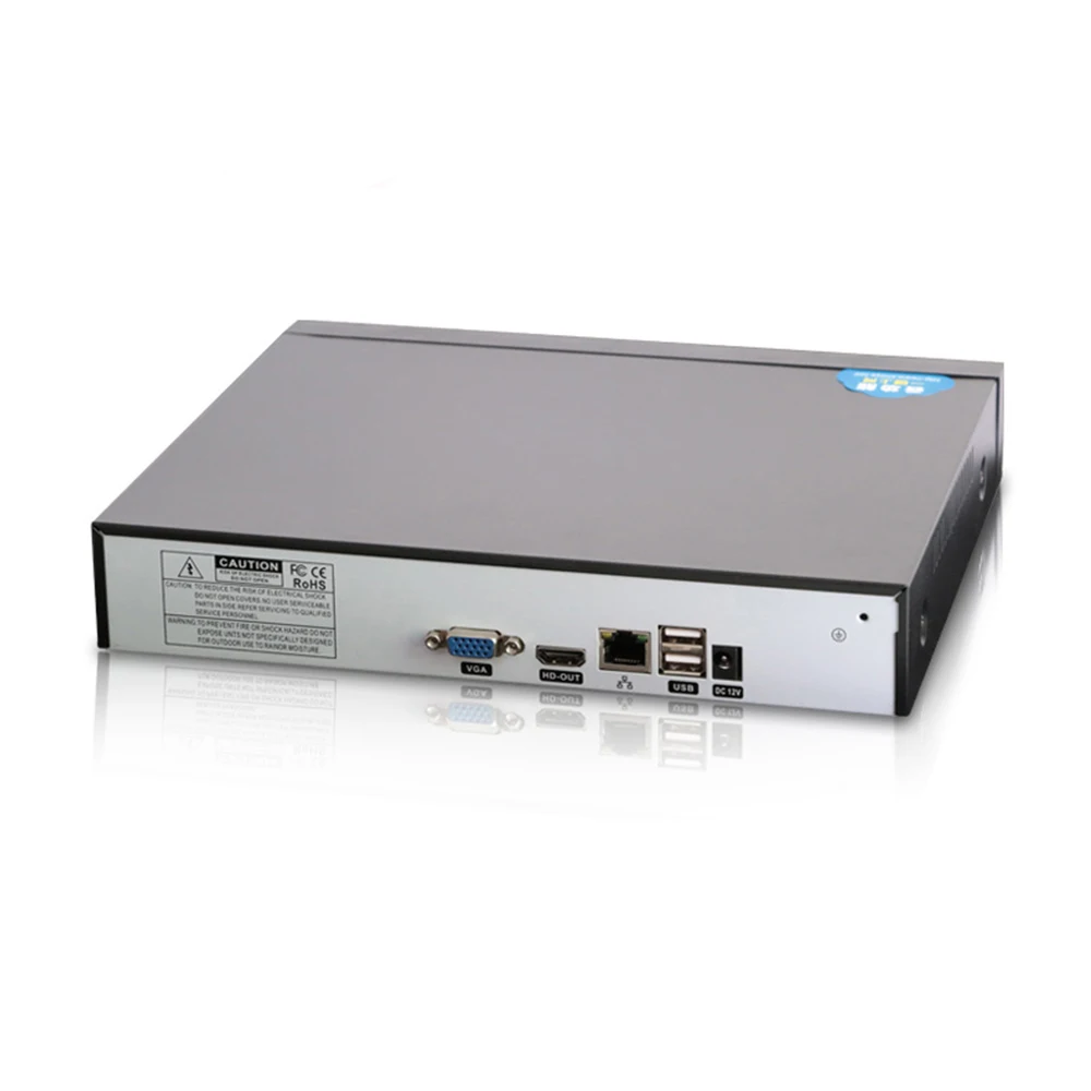  YiiSPO 4CH 5MP/8CH 4MP 16CH*5MP NVR H.265 Security Network Video Recorder 4K HDMI NVR IP CCTV Camer
