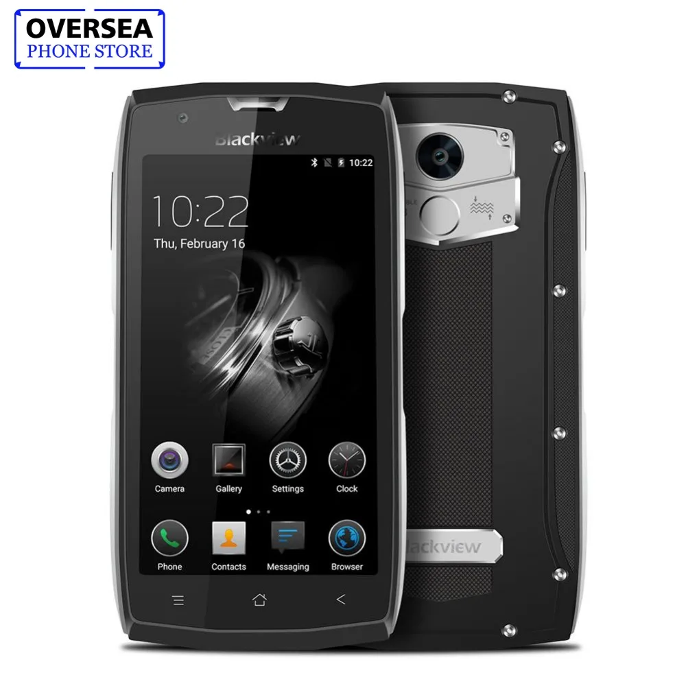 Водонепроницаемый смартфон Blackview BV7000 Pro MT6750T Octa Core 5,0 дюймов мобильный телефон 4 ГБ Оперативная память 64 ГБ Встроенная память 13.0MP Android 6,0