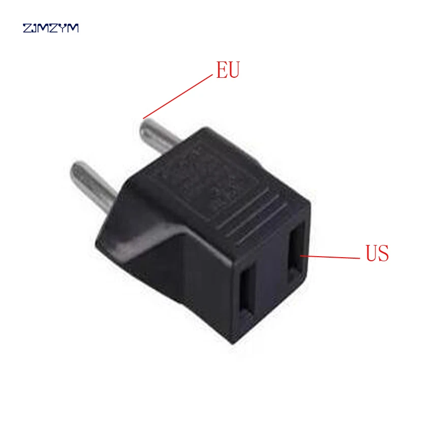 

Travel Converter Adapter US to EU Adapter Converter Changeover Plug Conversion plug 2 Pin AC Power Plug Adaptor Connector