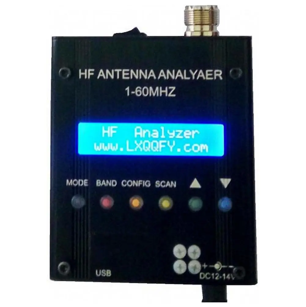

NEW MR300 Digital Shortwave Antenna Analyzer Meter Tester 1-60M For Ham Radio