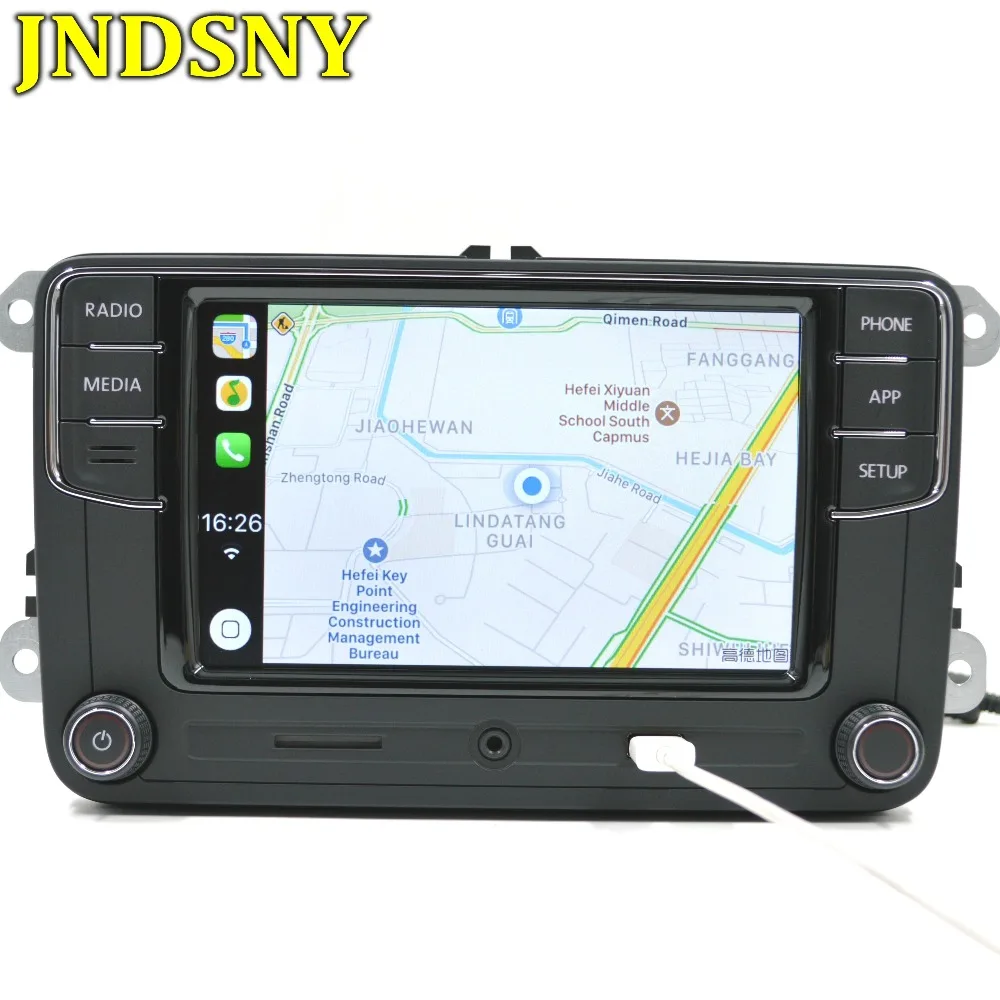 JNDSNY RCD330g CarPlay RCD330 Plus CarPlay автомобиль MIB радио для VW Golf 5 6 Jetta MK5 MK6 CC Tiguan Passat B6 B7 Polo 6RD035187B