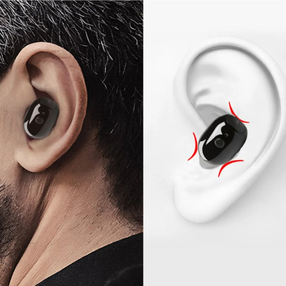 Hot Top Technology Ear Clips Wireless Mini Sports Bluetooth Headset for Water Sports 2018 NEW