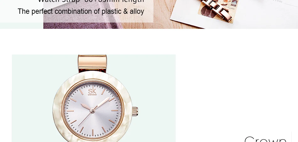 Shengke, женские часы, браслет, модные наручные часы, Очаровательная цепочка, стильные часы для женщин, креативные, уникальные, женское платье, часы