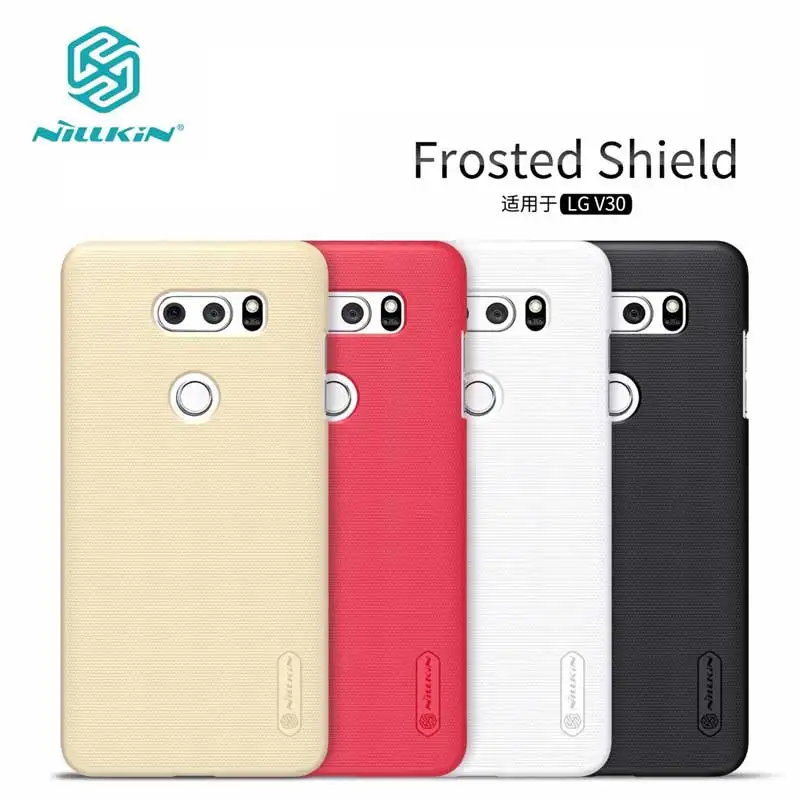 

Nillkin Case For LG V30 Plus H930DS 6.0 Inch Frosted Shield PC Hard Back Cover sFor LG V30 Plus Case