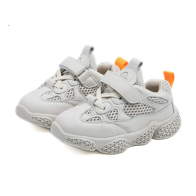 

Spring 2019 Boys Girls Fashion Brand Sneakers Baby/Toddler/Little/Big Kid Genuine Leather Trainers Children School Sports Shoes