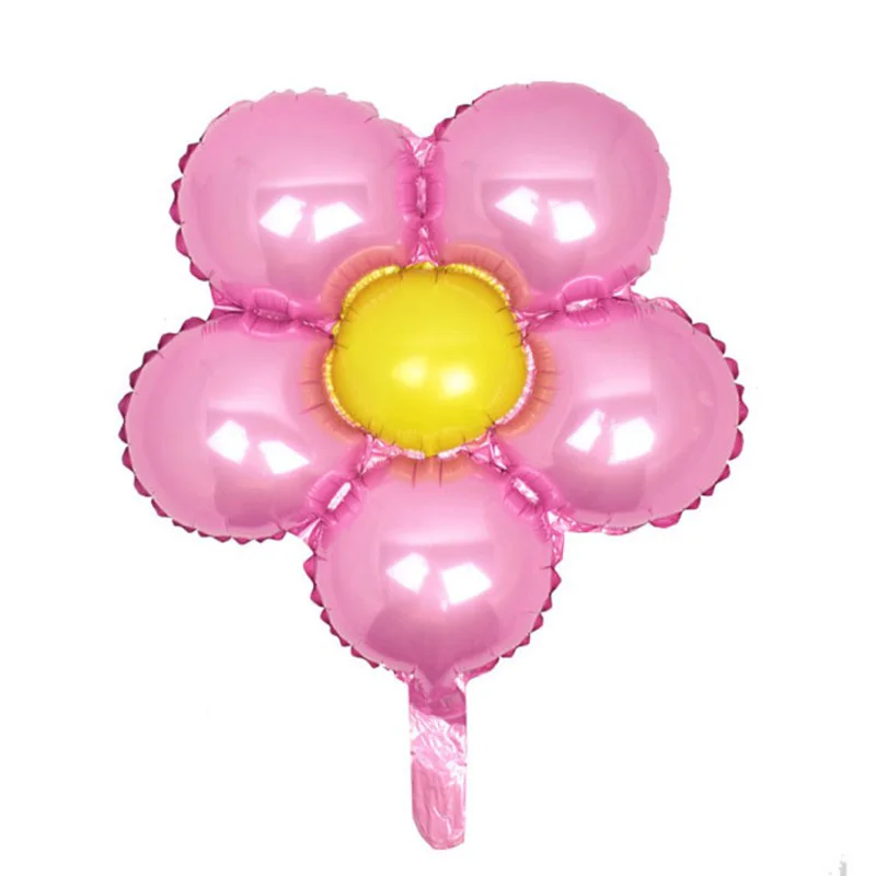 1ピース5花弁の花箔風船ウェディングパーティーの装飾インフレータブル空気用結婚部屋のレイアウトマイラーアルミバルーン Air Fors Air Airair Inflatable Aliexpress
