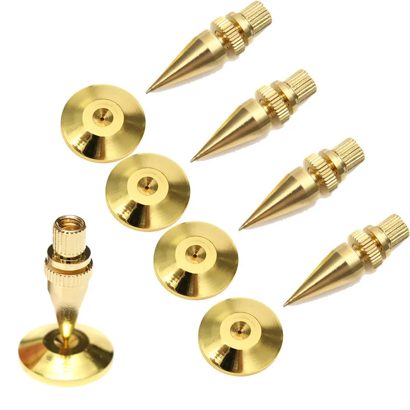 Best Price 1PC M6 36 Speaker Spike Lsolation Spike Stand Foot Speaker