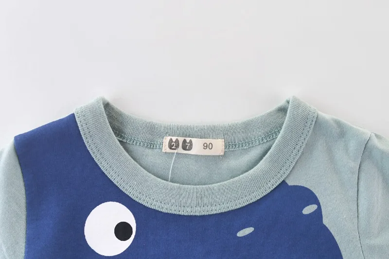 CROAL CHERIE Boys Cartoon Dinosaur T Shirts Children Short Sleeve Summer T Shirts Boys Clothes Children Tees Baby Boy Top (7)