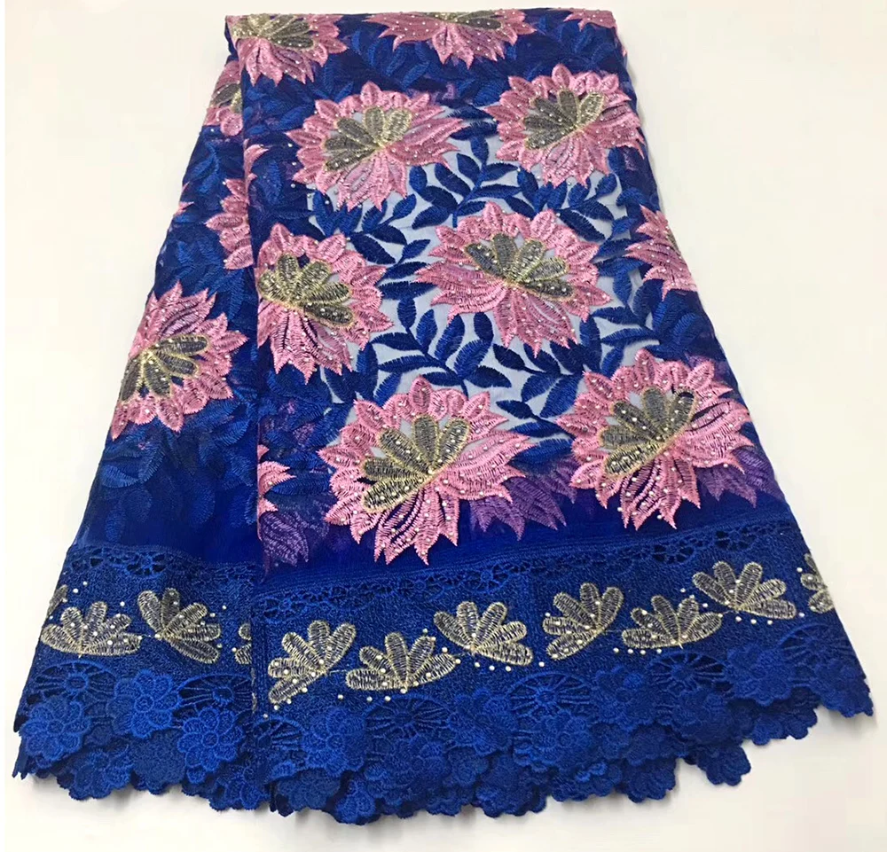 

New Arrival African Guipure Material / nigeria Cord French Chemical Lace Fabric Swiss Voile Lace High Quality
