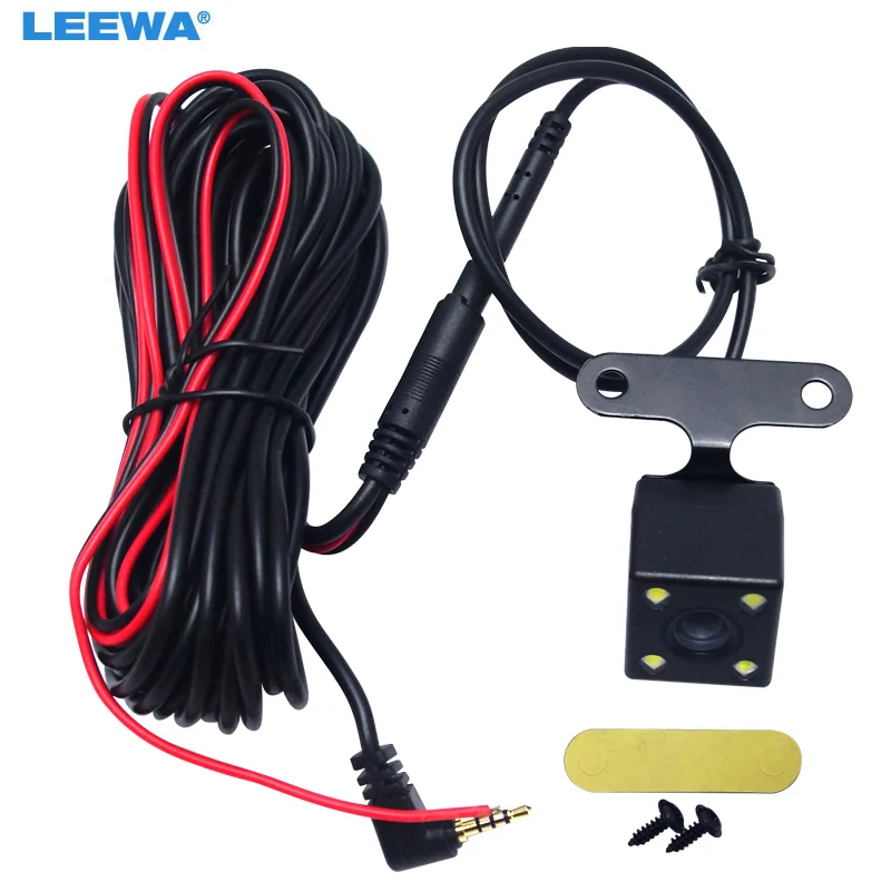 LEEWA 1 шт. автомобильный разъем 2 5 мм (4Pin) видеопорт камера заднего вида со