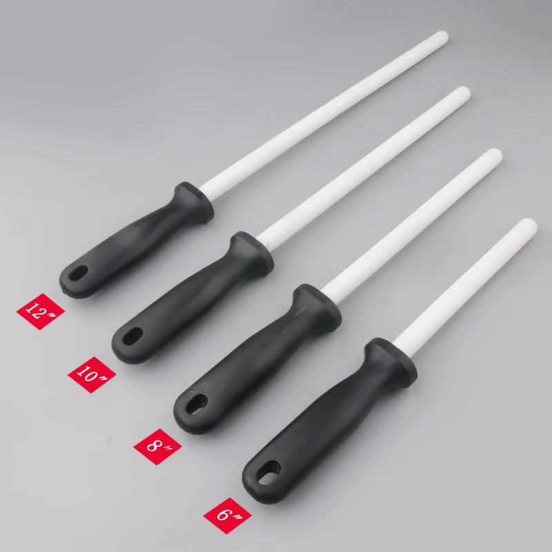 1 шт. точилка для ножей стержень с ручкой ABS керамика(цирконий) заточка для поваров стальные ножи кухонный помощник