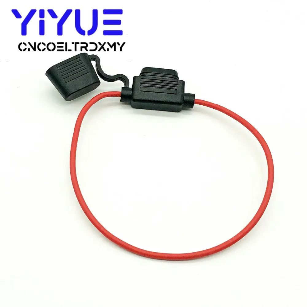 1 шт. 16 AWG средний автомобильный держатель предохранителя водостойкий без плавкие