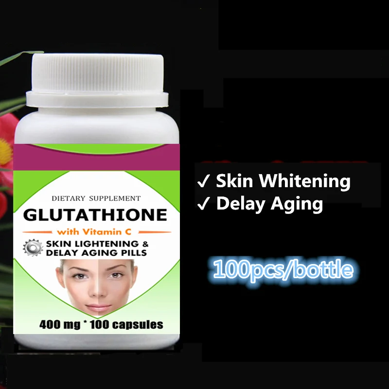 

6 bottle 600pcs,Best Glutathione Complex With Vitamin C For All Skin Types, Lightening and Whitening Skin,Be Beauty Booster