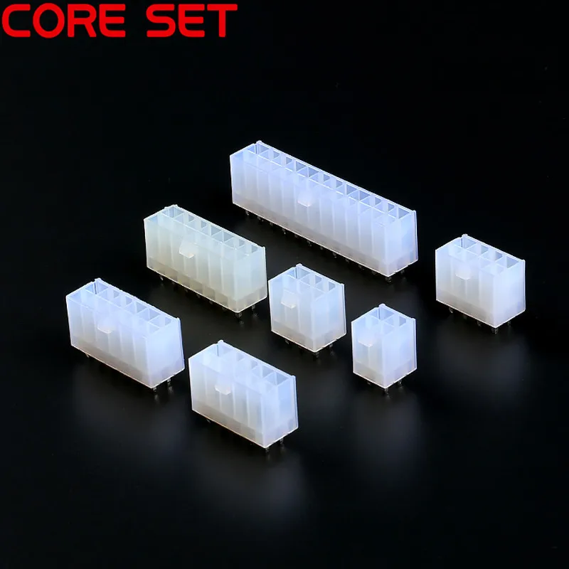 

5557 4.2mm 1-12p Pin Female For PC Computer ATX Graphics Card GPU PCI-E PCIe Automotive Power Connector Plastic straight