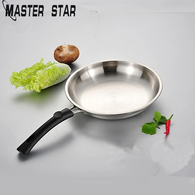 Master Star 22 см сковороды из нержавеющей стали для яиц стейк кастрюли общего