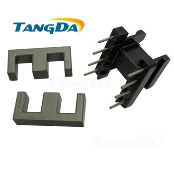 

Tangda 8pin EE19 core EE Bobbin magnetic core + skeleton soft magnetism ferrites magnetic core 4+4pin SMPS RF Transformers AG