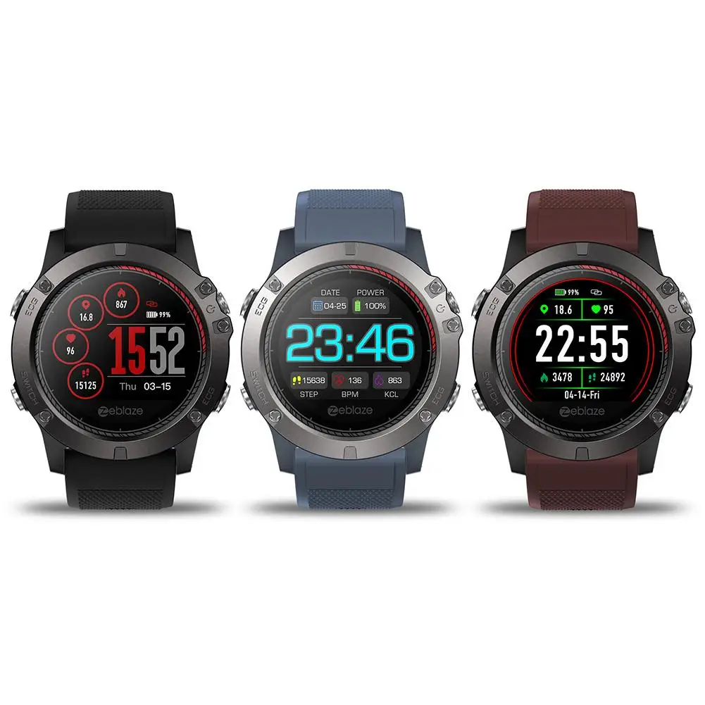 

ECG Touch Smart Bracelet Heart Rate Sleep Monitor Fitness Tracker