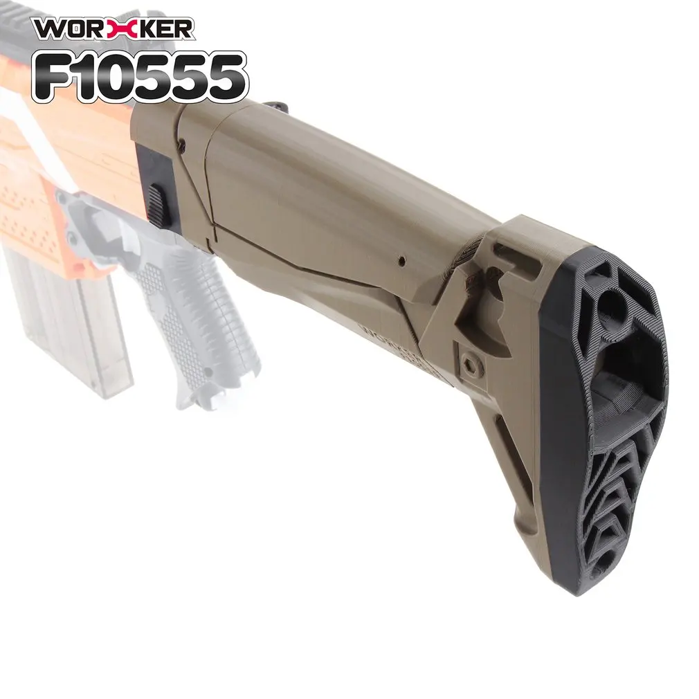 

Worker Mod Shoulder Stock Replacement Kit Foldable Tail Stock Buttstock Toy Accessories For Nerf N-strike Elite Toy Gun Parts