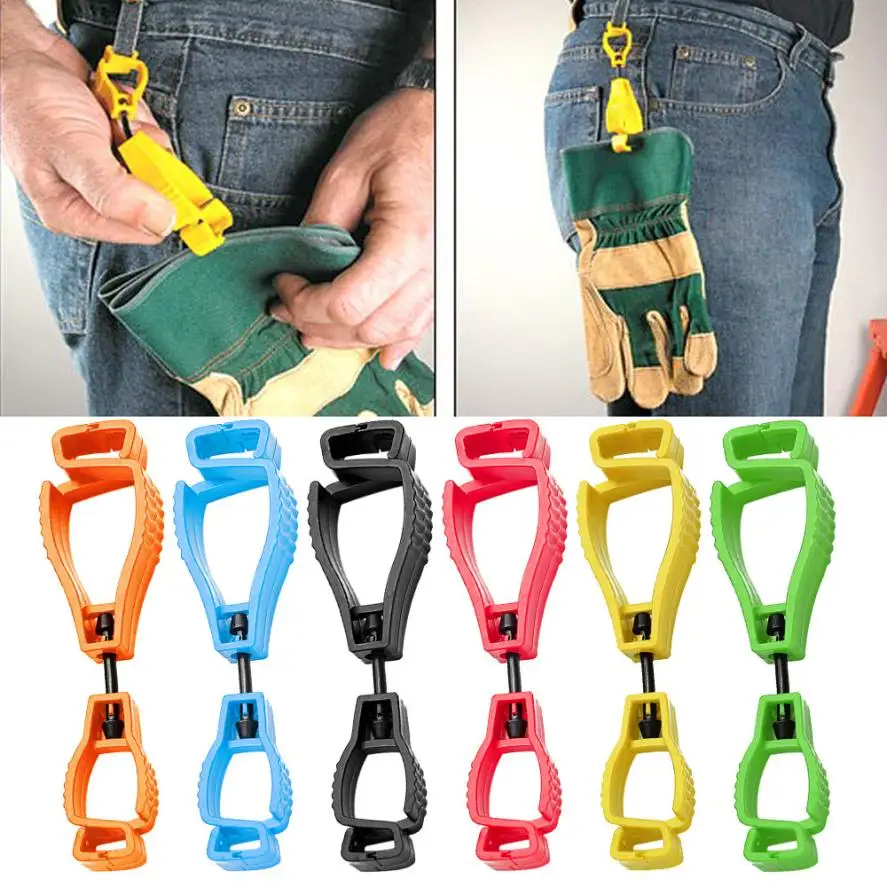 

Home Glove Clip Holder Hanger Guard Labor Work Clamp Grabber Catcher Safety Work Hot Clamp mar30