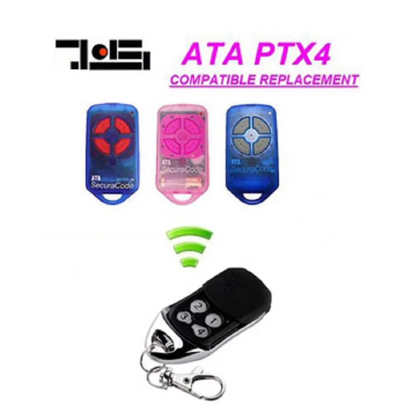 

For ATA PTX-4 garage door remote control replacement remote control duplicator rolling code