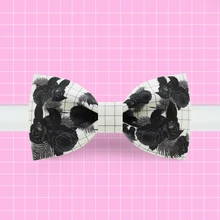 Новые модные мужские Мужские Оригинальные ручной работы галстук бабочка с принтом банкетные вечерние платья жениха свадебный эскиз