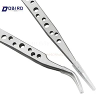 Электроника промышленные пинцеты антистатические изогнутые прямой наконечник точность Нержавеющая Щипцы телефон ремонт ручные инструменты Наборы