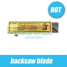 Ювелирные изделия меч пилы ювелирные инструменты, режущие лезвия для лучковой пилы, размер 1/0#, 144 шт./пакет