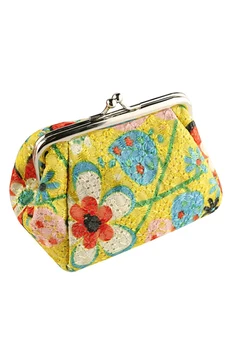 

Women Fashion Cute Wallet Keys Pouch Coin Purse(yellow)