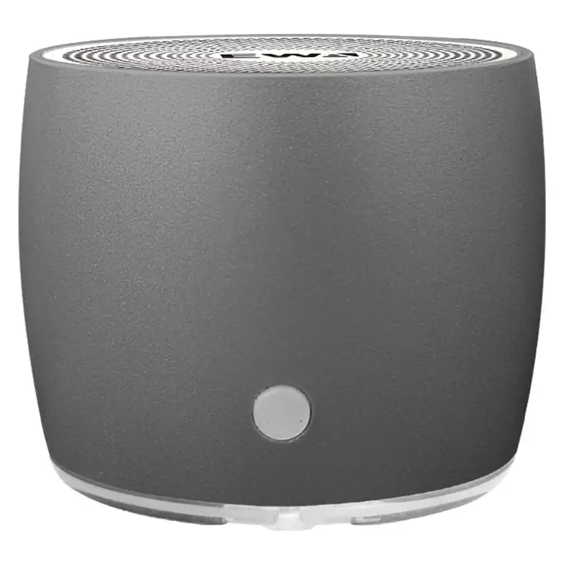 

EWA Portable Speaker For Phone/Tablet/PC Mini Wireless Bluetooth Speaker Metallic USB Input MP3 Player-Gray