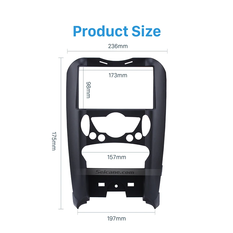 Seicane 178*100 мм 2Din автомобильный Радио фасции отделка комплект стерео DVD плеер панель установка рамка для BMW Mini Cooper R55 R56 R57