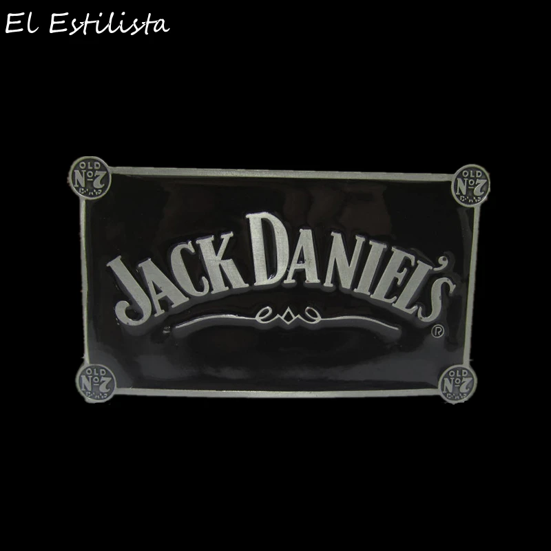 

Old Brand Western Style Drinking Beer Belt Buckle Hot Sale Black Belt Buckles Men Woman Whisky Metal Buckles diy Boucle Ceinture
