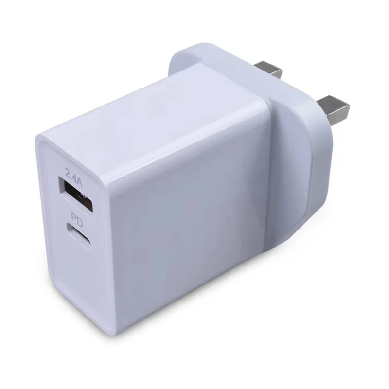 Type-c универсальный адаптер автомобильное Usb два быстрое зарядное устройство для телефона адаптер настенное дорожное зарядное устройство для Iphone samsung Eu многофункциональное