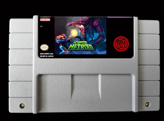 

16Bit Games ** HyperMetroided ( USA Version!! )
