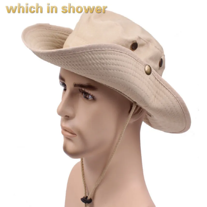 flat brim bucket hat