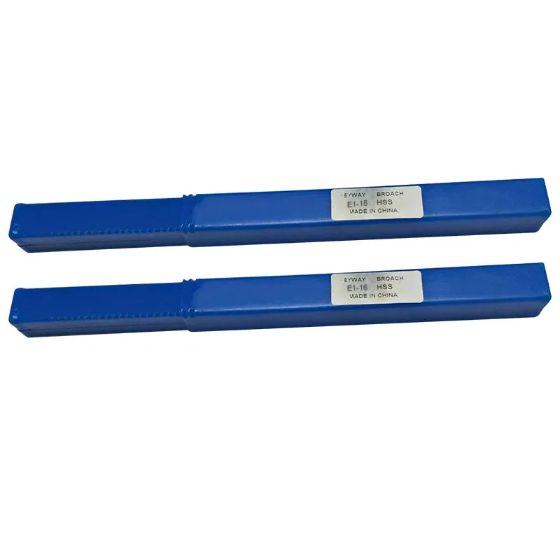 

Keyway Broach Set Type E E1-16 E1-18 Keyway Broaches Cutting Tool CNC Machinine tool sets Knife
