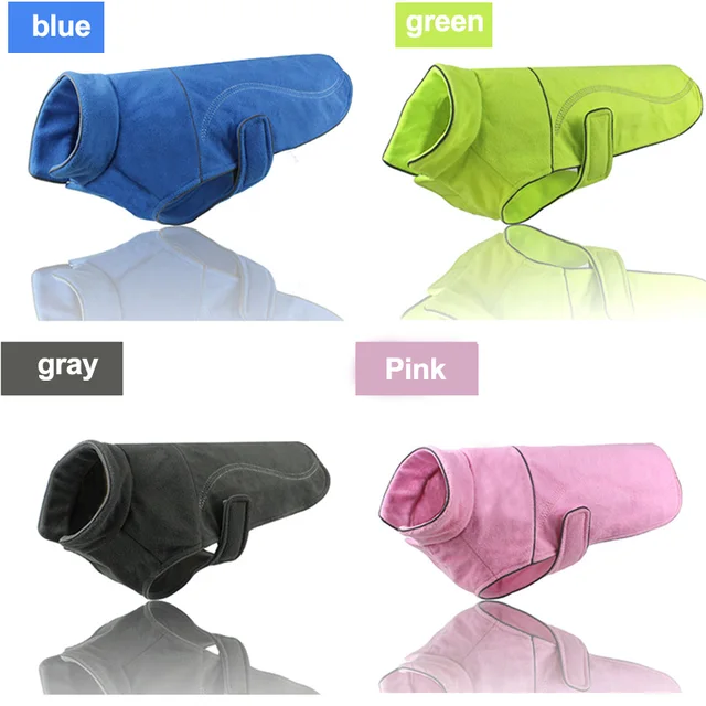 US $7.85 Fleece Cotton Clothes For Dogs Large Medium Sports Pet Dog Clothes For Dogs Coat Chihuahua Clothing