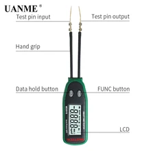 2018 Digital Multimeter 3000 counts Smart SMD RC Resistance Capacitance Diode Meter Tester Auto Scan MASTECH MS8910