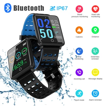 

F3 Color Screen Smart Bracelet Wristband Sport Bluetooth 4.0 Smartband Track Movement IP67 Waterproof Muti Language 2019