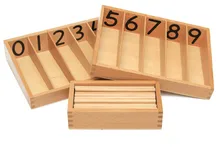 New Wooden Toy Baby Toy Spindle Box With 45 Spindles Montessori Mathematics Learning and Education Educational Toys Spindle Rod individual experiences with montessori and traditional education