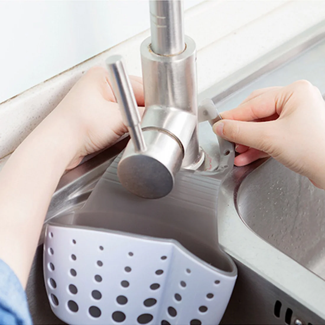 1 шт. силиконовые держатели для подвесного хранения мыла губка сливная стойка для хранения Двойные держатели для кухни аксессуары для ванной комнаты