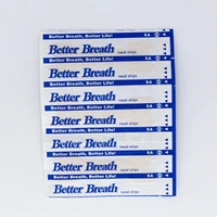 50 шт./лот (55x16 мм) против храпа носовые полоски снимают духоту стоп храп легче здоровья патчи для ухода - изображение