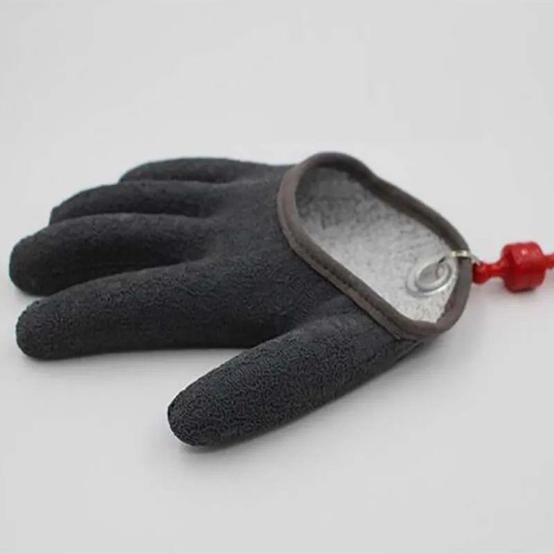 Перчатки для рыбалки на половину ладони/ступни на открытом воздухе Нескользящие рыболовные защитные перчатки Спортивные противоскользящие против ударов HHPE+ латексные мужские перчатки для рыбалки на открытом воздухе