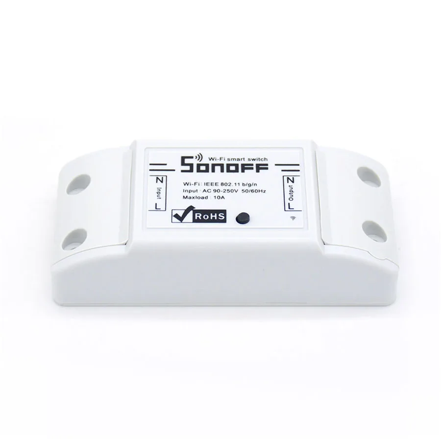 Умный выключатель Sonoff Basic беспроводной дистанционный питания с Wi Fi управлением