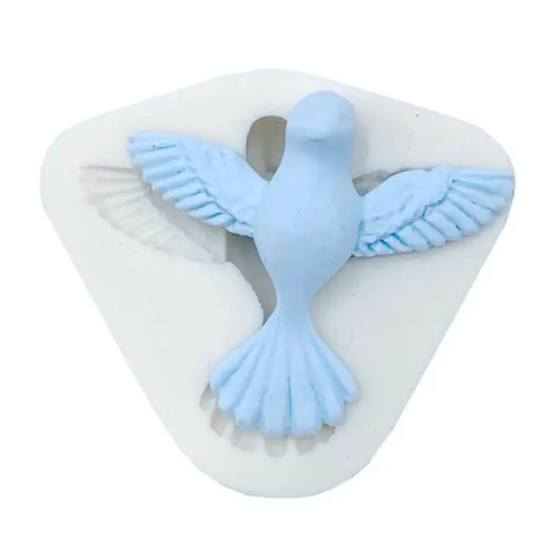 

Cake Tool 1 pc Dove Pigeon Bird Of Peace Silicone Mold Sugarcraft Chocolate Fondant Tool Sugarcraft Mould