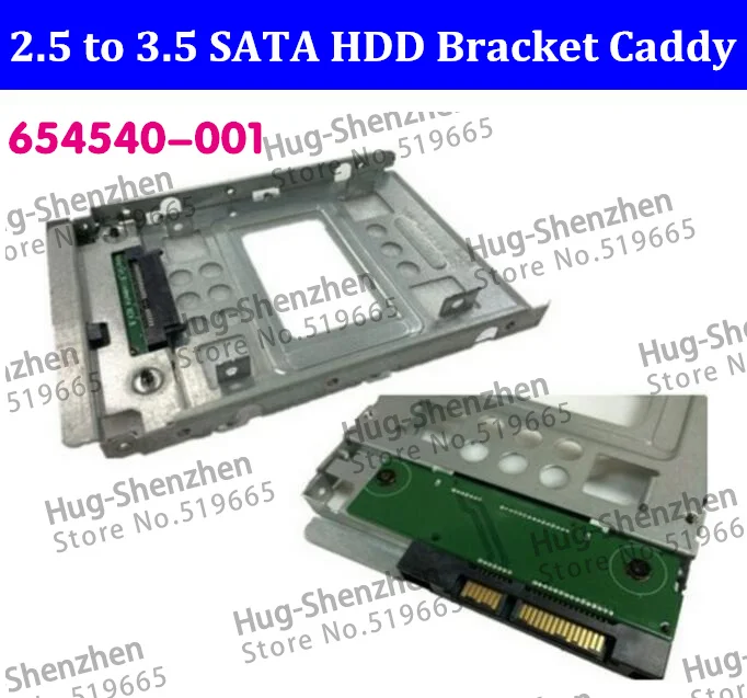 

New 2.5" SSD to 3.5" SATA Hard Disk Drive HDD Adapter Caddy Tray CAGE Hot Swp Plug for ALL Mac Pro machine Free shipping