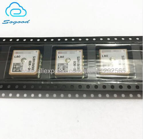 2 шт./лот никаких подделок L80 M39 модуль GPS антенна GNSS MTK3339 (заплаты на верхней части)