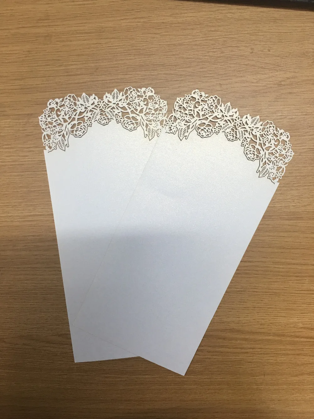 

Wedding Decoration Menu Card Laser Cut Invitation Card Personalized Letter and Designs for Your individual Wedding Occasion