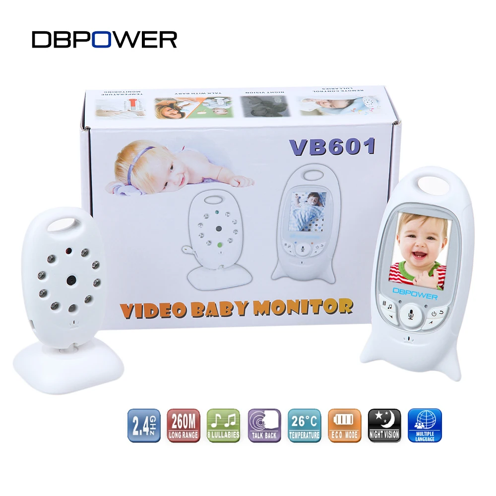 bilder für DBPOWER 2,0 "farbe LCD Video Wireless Baby Monitor 2 2-wege-gespräch Nachtsicht IR Kindermädchen Babyfoon Baby Kamera mit Musik Temperatur bilder für DBPOWER 2,0 "farbe LCD Video Wireless Baby Monitor 2 2-wege-gespräch Nachtsicht IR Kindermädchen Babyfoon Baby Kamera mit Musik Temperatur