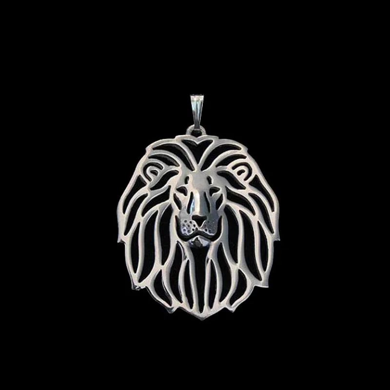 

2019 Hot Sale Women's Hollow Out Lion Pendants Jewelry Metal Animal Pendants